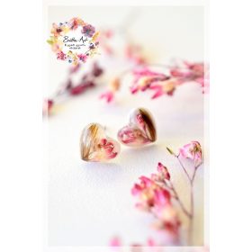 Apró bedugós fülbevaló babahajjal