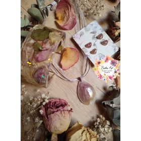 Virágos emlékőr nyaklánc